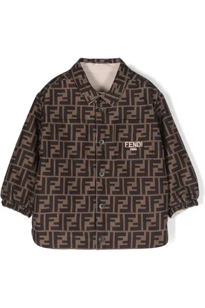 Fendi Logo-print padded jacket