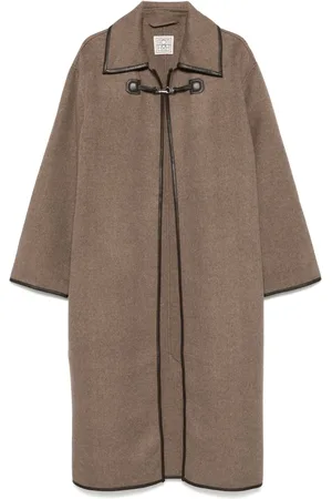 Totême Mélange-effect coat