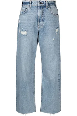ANINE BING Gavin mid-rise straight jeans