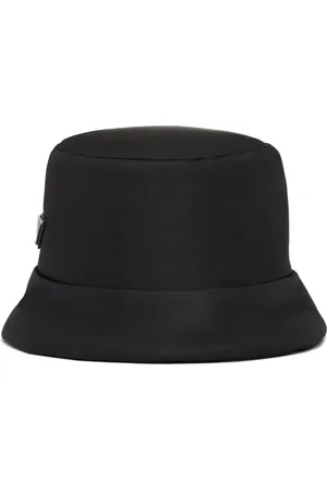 Prada Logo-appliqué padded bucket hat