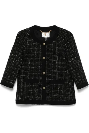 NISSA Bouclé single-breasted jacket