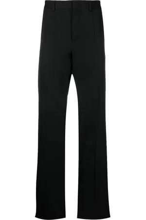 VALENTINO GARAVANI Pressed-crease tailored trousers