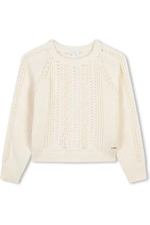 Chloé Long-sleeve cable-knit jumper