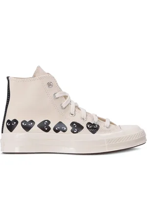 Comme des Garçons X Converse logo-print sneakers