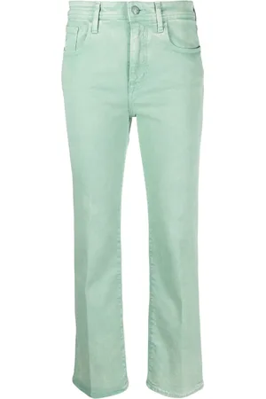 Jacob Cohen Cropped straight-leg denim trousers