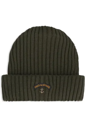 Paul & Shark Logo-appliqué beanie hat