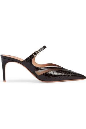 MALONE SOULIERS 70mm Cristi leather mules