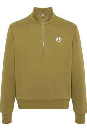 Moncler Appliqué-logo cotton sweatshirt
