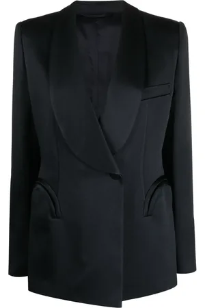 Blazé Milano Heart Smoking satin blazer