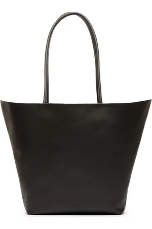 MARSÈLL Open-top leather tote bag