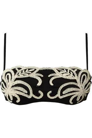 Twin-Set Rhinestone-embellished bikini top