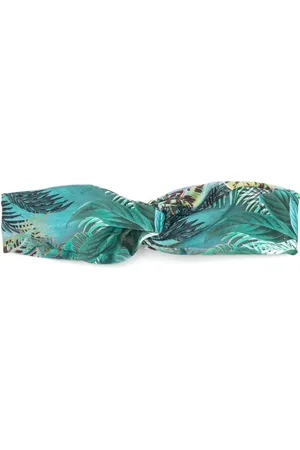 Lygia & Nanny Bethânia botanical-print headband