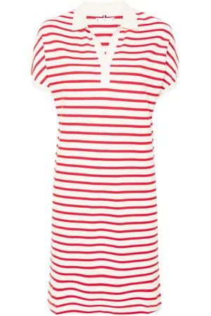 Tommy Hilfiger Bengal-stripe piqu?? polo dress