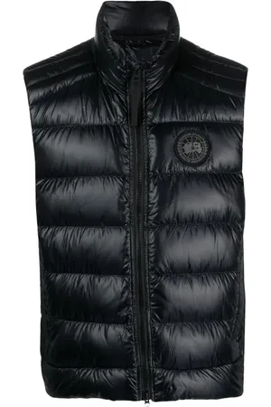 Canada Goose Logo-appliqué quilted down gilet