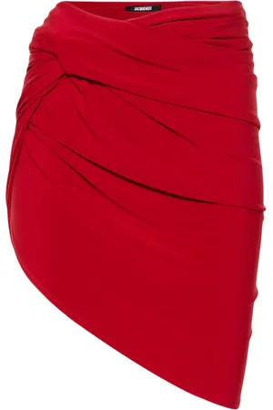 Jacquemus La Mini Jupe Drapeado skirt