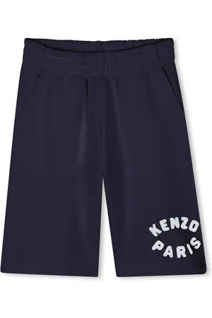 Kenzo Logo-appliqué Bermuda shorts