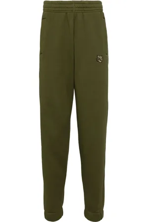 Maison Kitsuné Signature fox motif track pants