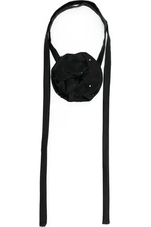 MANURI Rosie floral-appliqué choker necklace