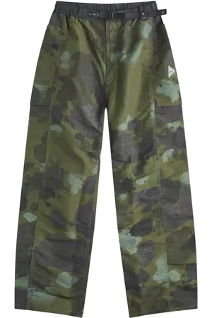 and wander X Gramicci camouflage-print cargo trousers