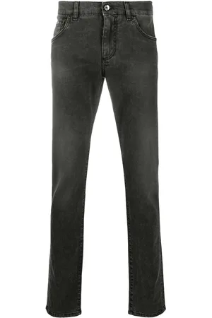 Dolce & Gabbana Logo-appliqué skinny jeans