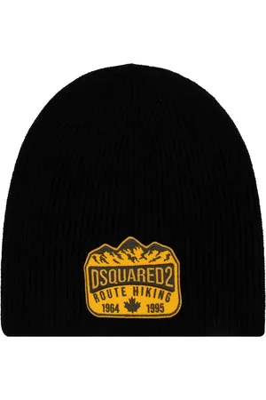 Dsquared2 Logo-appliqué wool beanie