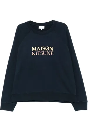 Maison Kitsuné Embroidered logo sweater