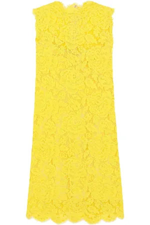 Dolce & Gabbana Sleeveless lace mini dress