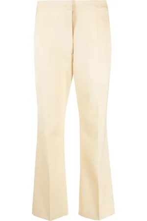 Jil Sander High-waisted cropped trousers