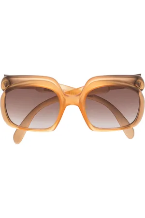 Dior 1960s square-frame ombré-effect sunglasses