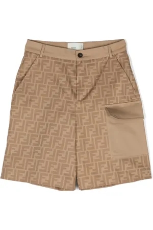 Fendi FF-patterned cargo shorts