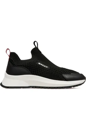 Bally Logo-appliqué mesh sneakers