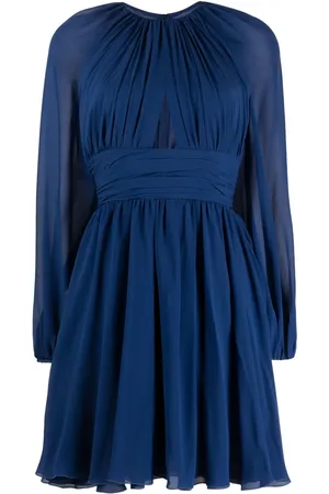 Giambattista Valli Cut-out chiffon minidress