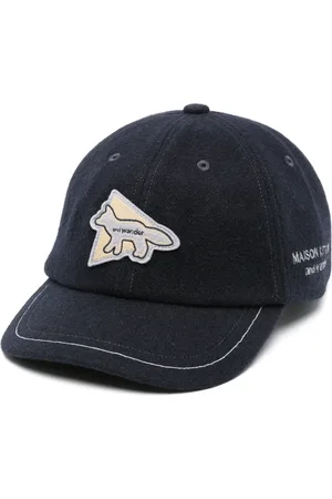 Maison Kitsuné X And Wander logo-appliqué cap