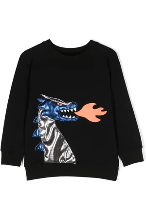 Wauw Capow by Bangbang Draggi appliqué-detail sweatshirt