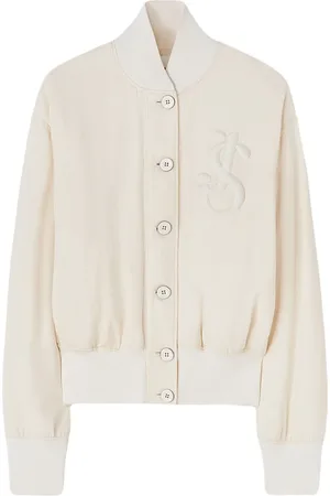 Jil Sander Appliqué-logo bomber jacket