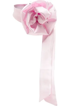 MANURI Floral-appliqué choker