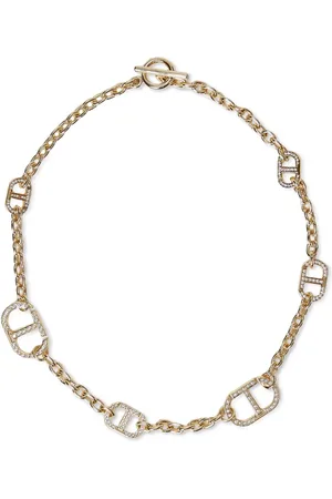 Twin-Set Oval T necklace