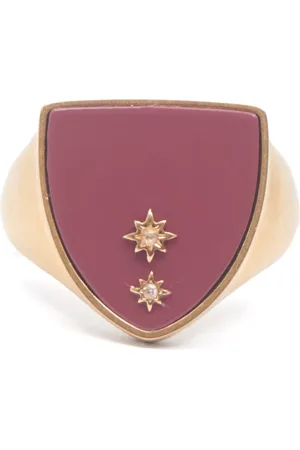 Maison Margiela Star-appliqué signet ring