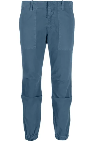 NILI LOTAN Cropped tapered trousers