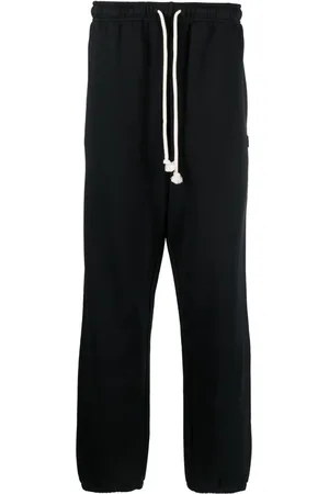 Acne Studios Drawstring-waist cotton track pants