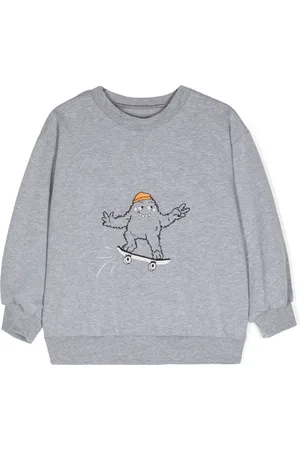 Wauw Capow by Bangbang Skater mélange sweatshirt