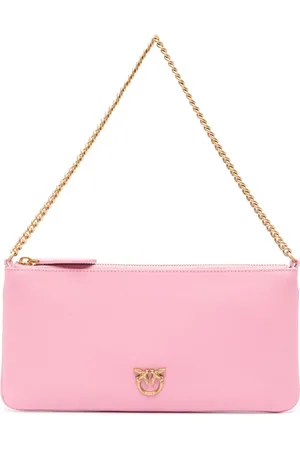 Pinko Love Birds-plaque shoulder bag
