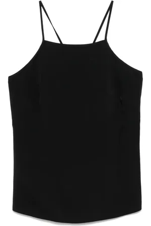 Twin-Set Square-neck tank top
