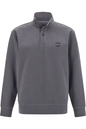 Boggi Milano Polo-collar sweatshirt