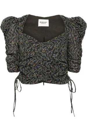 Isabel Marant Galaor floral-print top