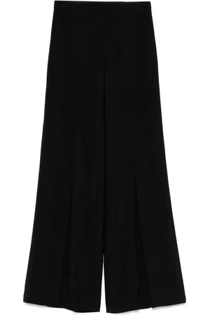 MUGLER Buckled wide-leg trousers