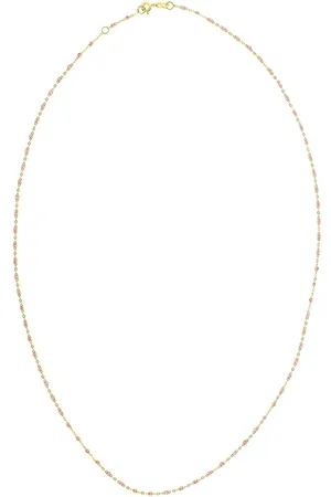 GIGI CLOZEAU 18kt yellow Classic Gigi ros??e beaded necklace