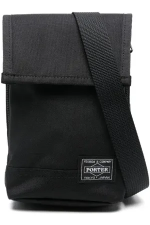 Comme des Garçons Logo-patch messenger bag
