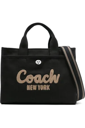 Coach Field logo-appliqu?? tote bag
