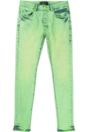 Purple Brand Acid-wash skinny jeans